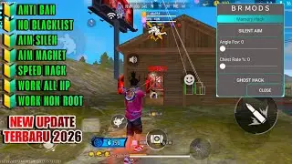 NEW UPDTAE‼️CHEAT FF BR MOD TERBARU 2026 BADAN HEADSHOT - WORK SEMUA HP|| ANTI BAN, ANTI BL NON ROOT
