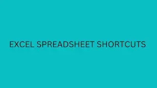 EXCEL SPREADSHEET SHORTCUTS!!! #exceltutorial #excelspreadsheets #shortcuts #thecodingcoach #aapc