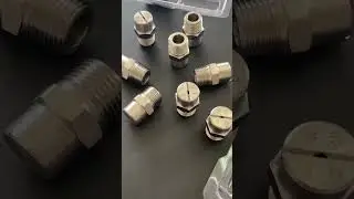 Nozzle Flat Fan Vee Jet Spray Stainless Steel