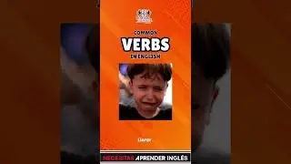 El1 Cl13 Los VERBOS mas comunes EN INGLES! Parte 1 😏🤓 #vocabulary #learnenglish #english