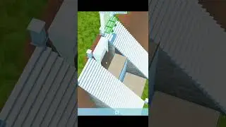 Mount Olympus Stairs 🪜 | Sims 4 CC Build #shorts