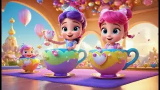 Polly Put the Kettle On Enchanted Tea Time | English Nursery Rhyme | Kids Songs | Baby Music