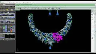 Necklace and earrings #diamond #jewellerydesigning #jewelry #design #matrix #rhino #bangla #hindi