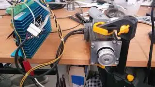 CKD test - Leadshine HBS86H + Ezi motor 60L-A-D