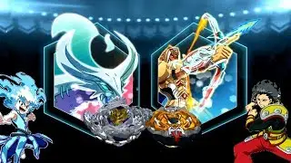 ARCHER HERCULES H4 vs BRUTAL LUINOR L4 -Beyblade Burst App Gameplay-Turbo Evolution UPDATE