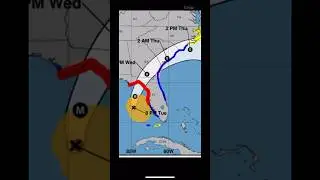 Hurricane Idalia is impacting Florida #hurricaneseason #florida #idalia #weather
