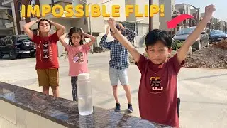 IMPOSSIBLE Bottle Flip Battle! 😱 (Winner SHOCKED Us) | Amay Vlogs