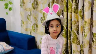 Crazy Hat Day ! | DIY Bunny Hat | paper craft | Crazy Hat Day Celebration