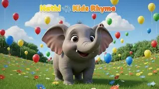 Do Mote Mote Hath | Haathi Elephant kids Rhyme urdu/hindi #ai #rhyme #education 