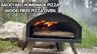 Outdoor wood fired pizza oven | ooni stoke homemade pizza