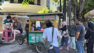 GEROBAK BARU DATANG YANG ANTRI LANGSUNG PANJANG!!! Ketoprak Margorejo