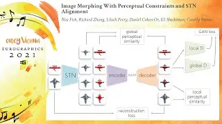 Image Morphing With Perceptual Constraints and STN Alignment | Eurographics'2021 Full Paper