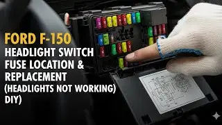 Ford F-150 Headlight Switch Fuse Location & Replacement (Headlights Not Working DIY)
