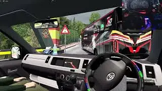 ETS 2 Game Play 153 | Toyota Hiace | Kita Coba Narik penumpang