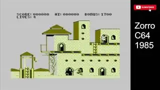 🗡️ Commodore 64 – Zorro (Datasoft, 1985): Der maskierte Rätselmeister der 8-Bit-Ära