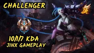 TSM Zven (JINX) vs KAI'SA- 10/1/7 KDA BOTTOM ADC CHALLENGER GAMEPLAY - NA
