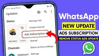 WhatsApp subscription plan update || WhatsApp new update || WhatsApp remove status ads