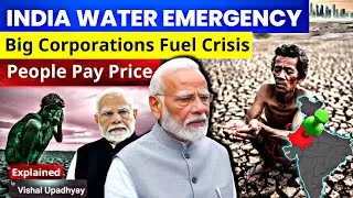 WATER WAR INDIA 🔥 | Shortage Sparks Public Anger | Explained by Vishal Upadhyay |
