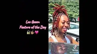 Today&rsquo;s #LocQueen #featureoftheday @bunsx_ on TikTok 💗 #virallocs8