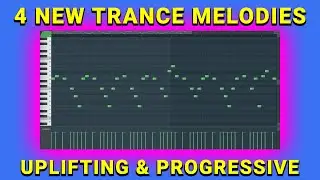 4 Uplifting & Progressive Trance Melodies (FL Studio 2026)