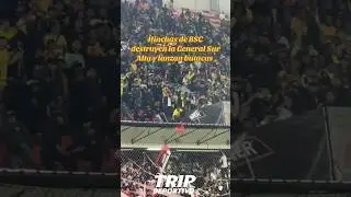 HINCHAS DE BSC FURIOSOS 😡💥 #BarcelonaSC #LDU #LigaPro #F&uacute;tbolEcuatoriano