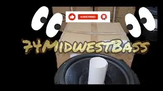 American bass xfl 15 V.1 Subwoofer Recone Unboxing