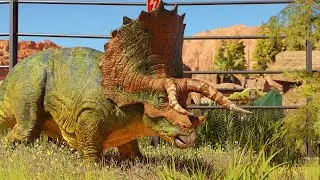 TRICERATOPS VIEWSING STOP! - Jurassic World Evolution 3 I Speedbuild