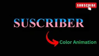 How to Create Text Color Effect Animation using HTML & CSS | Coding Cloud