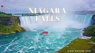 NIAGARA FALLS USA💦 (mini walking tour) - a peaceful nature walk!
