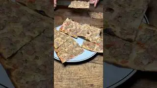 Konya&rsquo;nın meşhur etki ekmeği #food #etliekmek