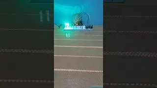 LED circuit using Ultrasonic distance sensor  project idea 💡! #arduino #iot #shorts