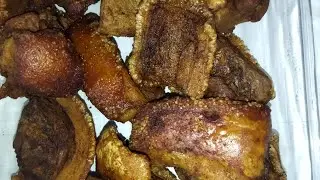 Un delicioso Chicharrón. #lacocinadesoledad