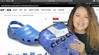 Сабо CROCS Classic Neo Puff * Обзор распаковки и примерка! * Новинка Crocs 2020 *