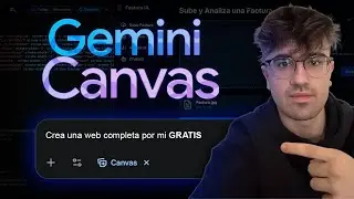 Gemini Canvas: Crea Aplicaciones Web COMPLETAS Sin Escribir C&oacute;digo