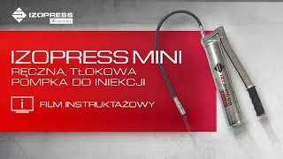 Izopress Mini - ręczna, tłokowa pompka do małych iniekcji