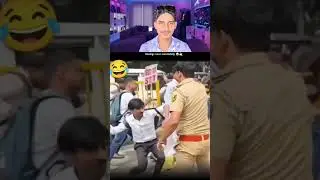 ladke Ne police wale ko thappad maar Diya 😂#police #ladai #policelife #boyreaction #boyattitude