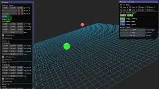 Physics 3D Collision Response - OpenGL - Code Linked in Description