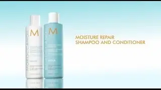 How To: Moroccanoil Moisture Repair Shampoo and Conditioner