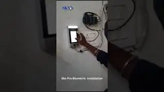 Project Series Biometric Attendance System Installation  by SKN IoT Technology