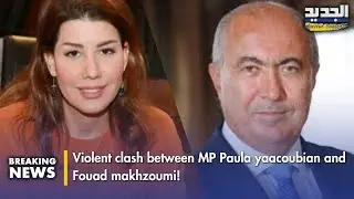 Violent clash rocks Lebanese Parliament as Paula Yaacoubian and Fouad Makhzoumi come head-to-head!
