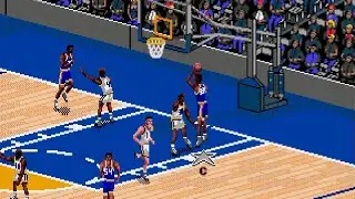 NBA CPU Game: Knicks vs. Warriors (1/15/26) | NBA Live 95 (Sega Genesis)