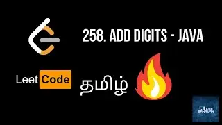 Leetcode : 258. Add Digits | Java | Tamil