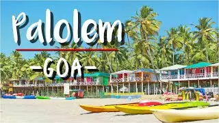 Palolem, The Paradise Beach in 4K | Travel GOA | Incredible INDIA | Best Beach of INDIA