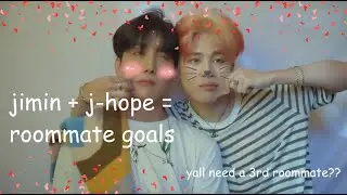 jimin and jhope need to be roommates forever