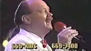 Warren Wiebe performs on the Variety Club Telethon