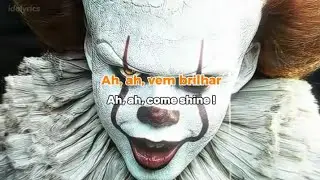 LOUCURA LETAL - Nakama, Nxxkz | English + Portuguese Sub Lyrics | #pennywise #viral #edit #lyrics