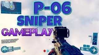 Call of Duty Black Ops 3 Gameplay - P-06 Sniper Rifle [1080p 60fps]