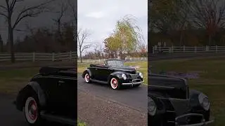 Would you daily this 1940 Flathead V8 Ford Custom Deluxe?? 🤯😍 (V21697)