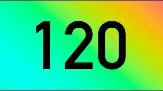 ⏱️ 120-Second Countdown Timer | Perfect for Workouts, Study, Breaks