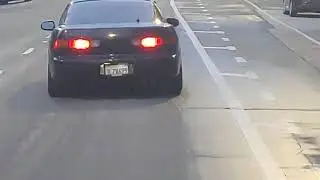 Piece of shit perp one headlight bandit